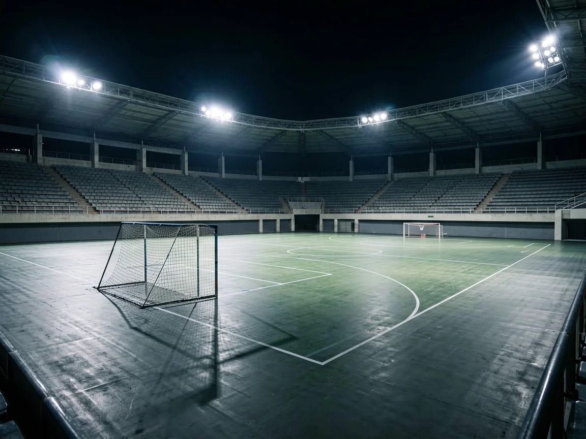 场馆筹备场景特奥2026世界杯